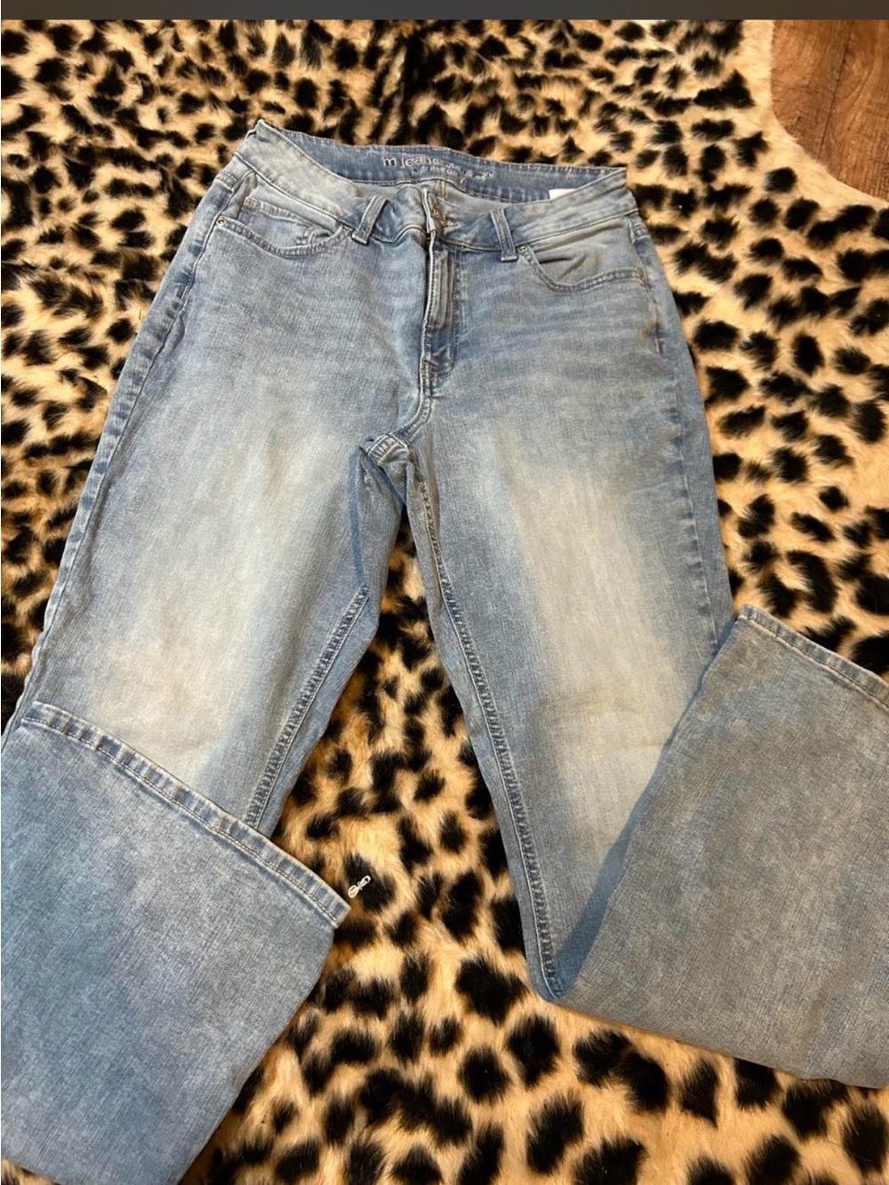 Maurices Light Blue Flare Jeans